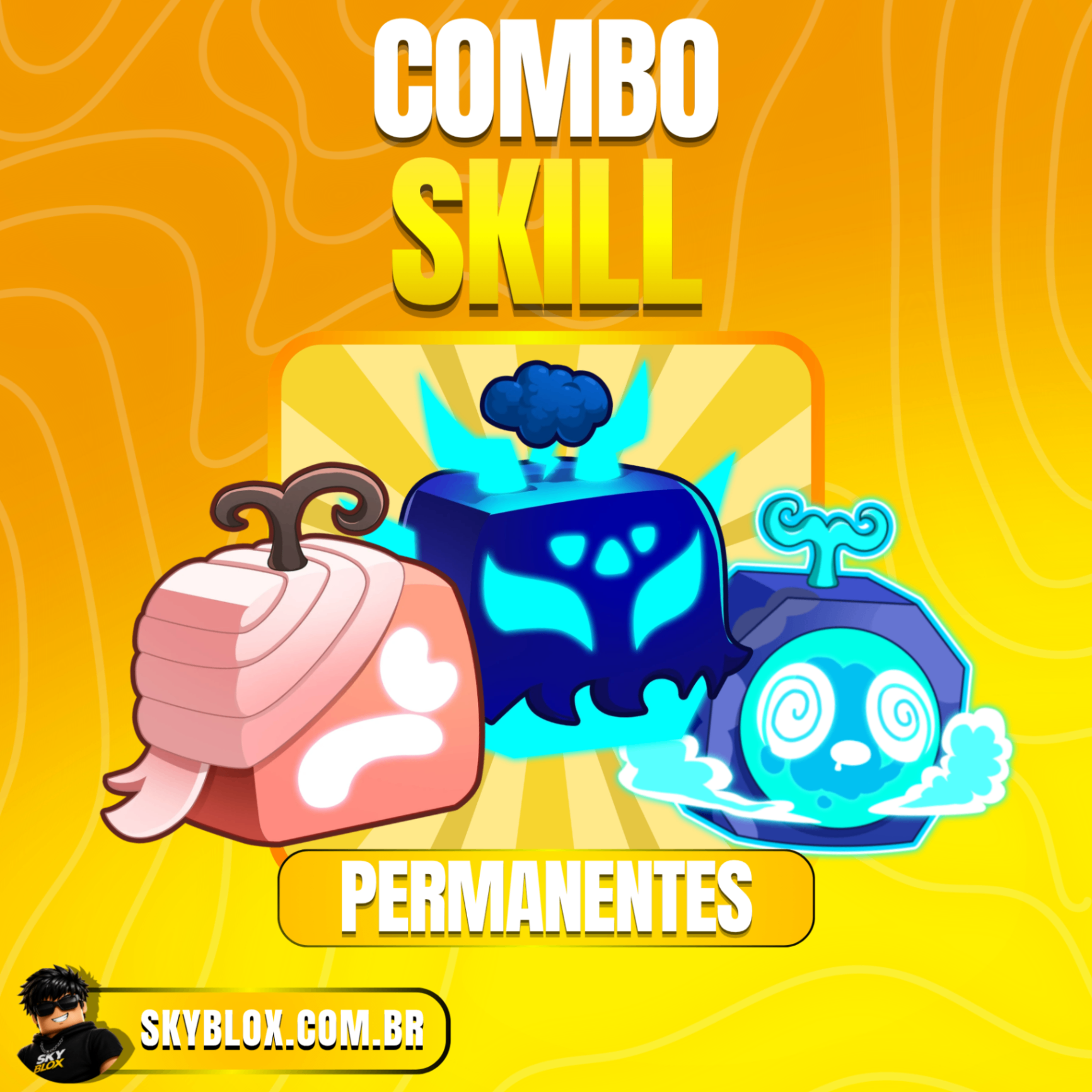 🎯 Combo Skill - Pain + Portal + Lighting